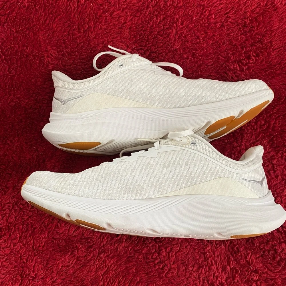 Men's Hoka Solimar White -- Size 10 - EUC! - Picture 4 of 10